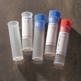 Плоско дъно цилиндричен изпитвателен ТРЪБИ 5 ML полипропиленови
